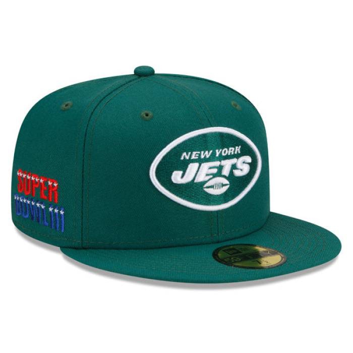 ニューエラ New Era 【 New York Jets Super Bowl Lll (03) Exclusive 59Fifty Fitted Hat Mens Green/Gray Bottom 】 jets ジェッツ メンズ green 緑・グリーン gray 灰色・グレー・グレイ ズボン ボトムス|スニケス