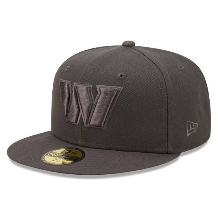 ニューエラ New Era 【 Washington Commanders Nfl Exclusive 59Fifty Fitted Hat Mens Charcoal 】 ワシントン NFL メンズ チャコール｜スニケス