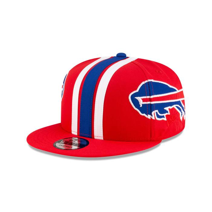 ニューエラ New Era 【 Buffalo Bills Helmet 9Fifty Snapback Hat Mens Red/Royal 】 バッファロー ビルズ Helmet ヘルメット Snapback スナップバック バッグ メンズ Red 赤・レッド｜スニケス