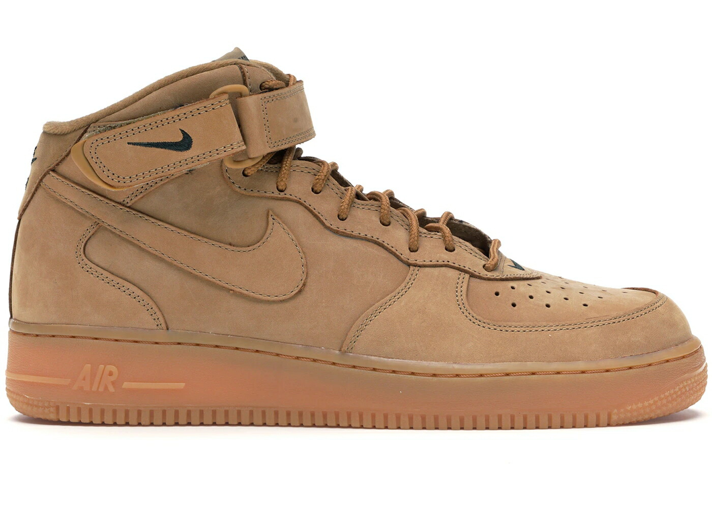 ナイキ ミッド 緑 グリーン エアフォース スニーカー メンズ NIKE AIR FORCE 1 MID FLAX OUTDOOR GREEN / FLAX FLAX OUTDOOR GREEN