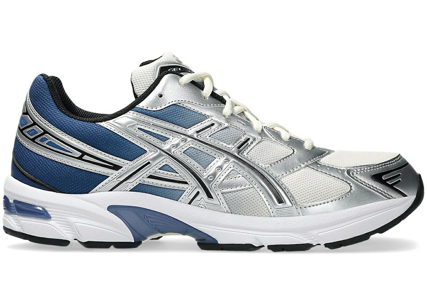アシックス 青み 青色 純然たる しろがね色 しろがね色 皮膚軟化剤 スニーカー メンズ ASICS GEL-1130 BLUE PURE SILVER GRADIENT / CREAM PURE SILVER