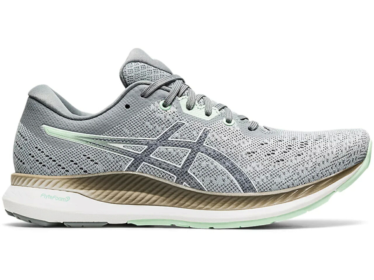 アシックス 薄墨色 薄墨色 WOMEN\u0027S スニーカー レディース 【 ASICS EVORIDE PIEDMONT GREY MINT (WOMEN\u0027S) / PIEDMONT GREY MINT TINT 】 レディース靴-スニーカー