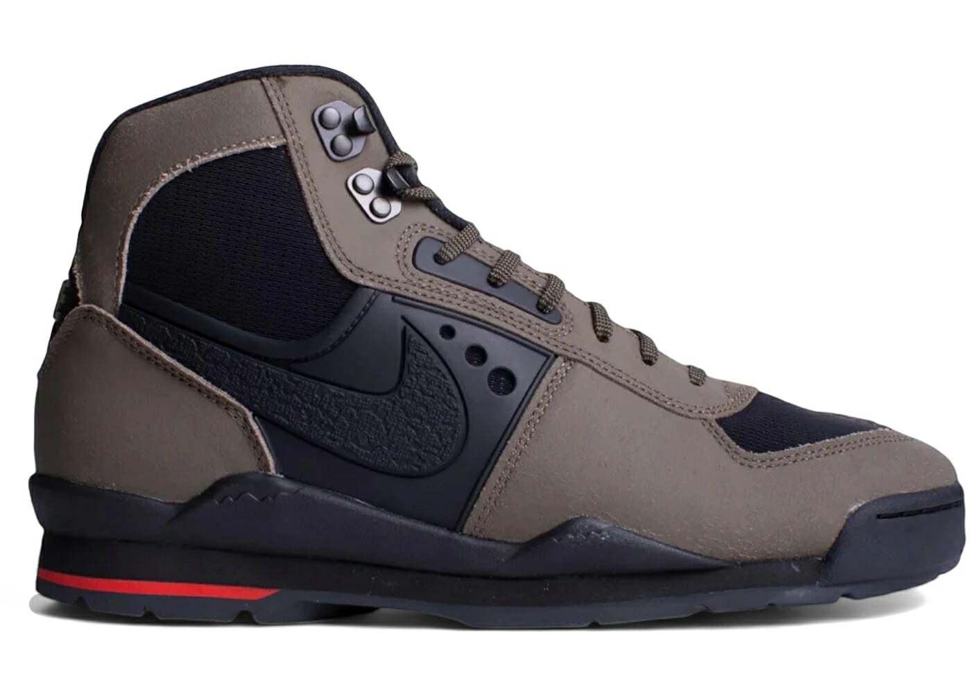 ナイキ オリーブ カーキ 黒色 ブラック 赤 レッド スニーカー メンズ NIKE BALTORO QS OLIVE KHAKI / OLIVE KHAKI BLACK UNIVERSITY RED