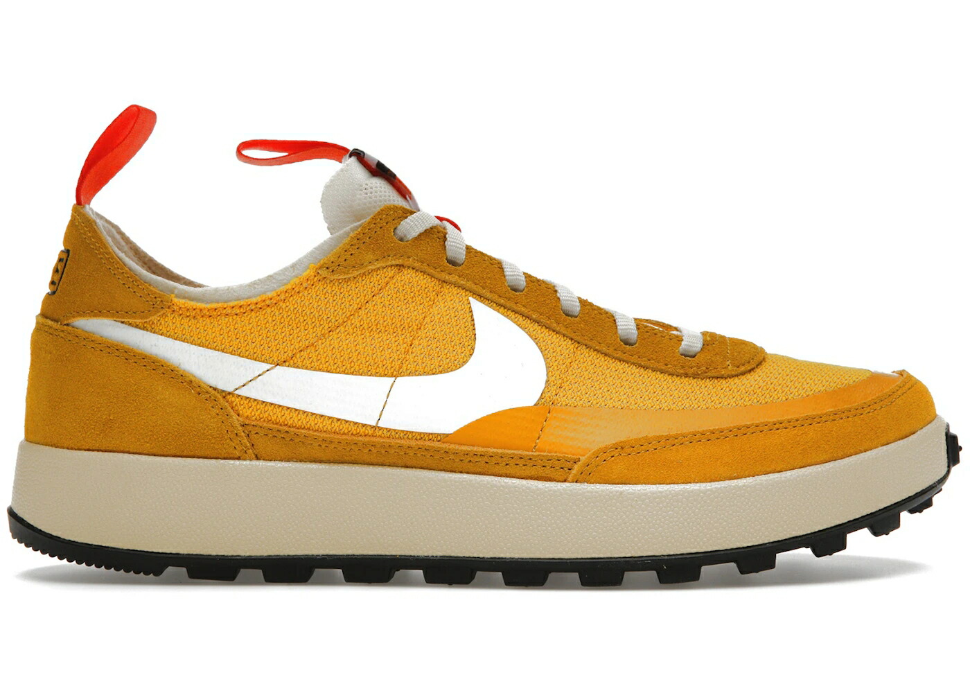 ナイキ ジェネラル 白色 ホワイト クリーム スニーカー ユニセックス NIKE NIKECRAFT GENERAL PURPOSE SHOE TOM SACHS ARCHIVE DARK SULFUR / DARK SULFUR WHITE LIGHT CREAM メンズ