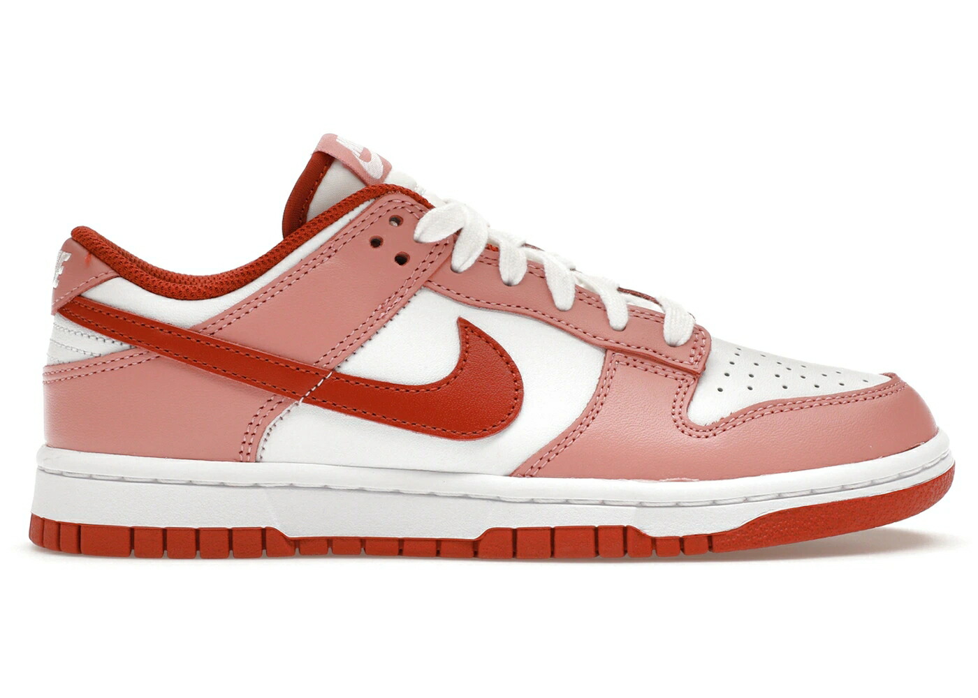 ナイキ ダンク 赤 赤いこと 橙 オレンジ色 白いこと 白いこと ダンクロー WOMEN\u0027S スニーカー レディース NIKE DUNK LOW RED STARDUST (WOMEN\u0027S) / RED STARDUST RUGGED ORANGE WHITE