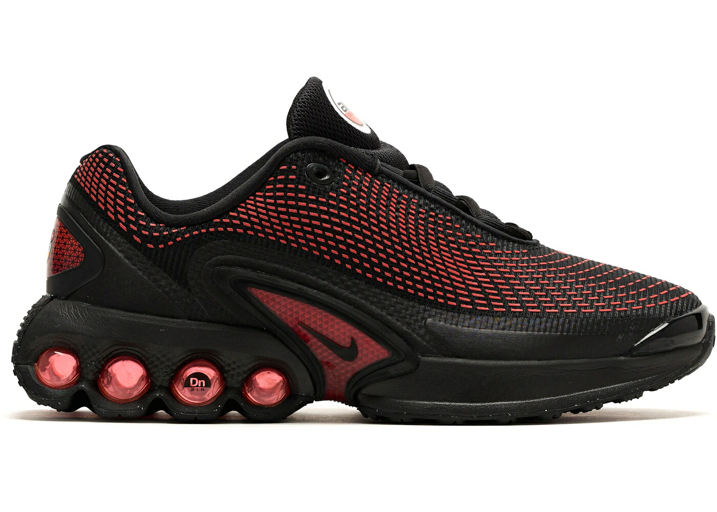 ナイキ マックス 黒いこと 黒いこと 赤 赤いこと エア湖マックス 御坊っちゃん キッズ NIKE AIR MAX DN BRED (GS) / BLACK UNIVERSITY RED もの言う花 マタニティ スニーカー