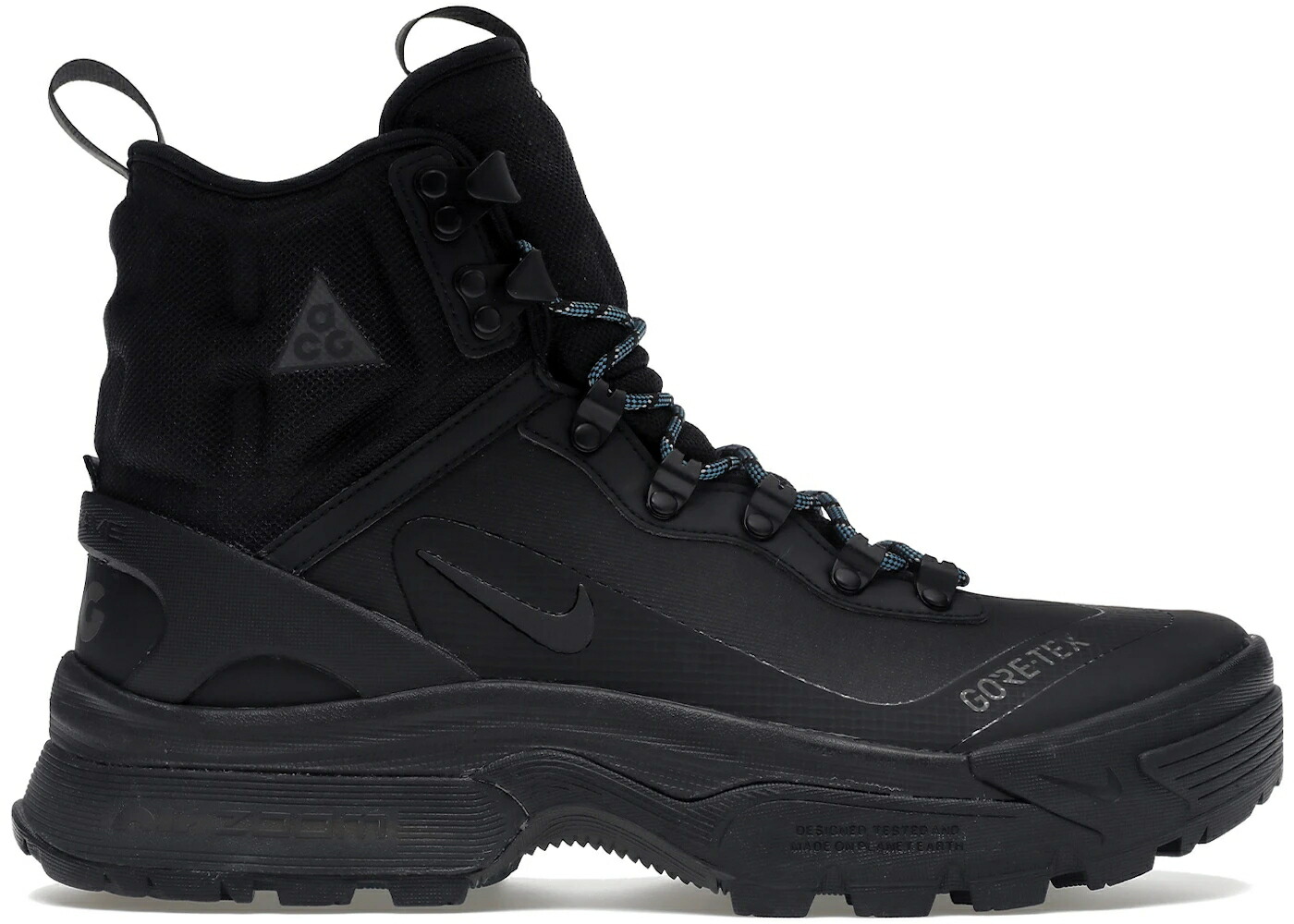 ナイキ 望遠レンズ ゴアテックス 黒いこと 黒いこと スニーカー ユニ一発やる NIKE ACG AIR ZOOM GAIADOME GORE-TEX BLACK / BLACK BLACK メンズ