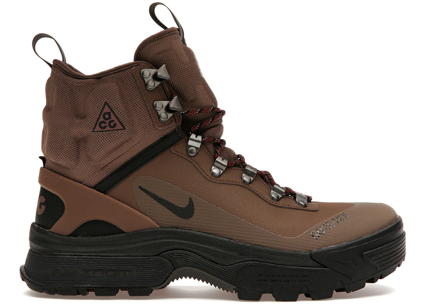 ナイキ 望遠レンズ ゴアテックス 赤銅色 赤銅色 黒いこと 黒いこと スニーカー ユニ一発やる NIKE ACG AIR ZOOM GAIADOME GORE-TEX TRAILS END BROWN / TRAILS END BROWN BLACK メンズ