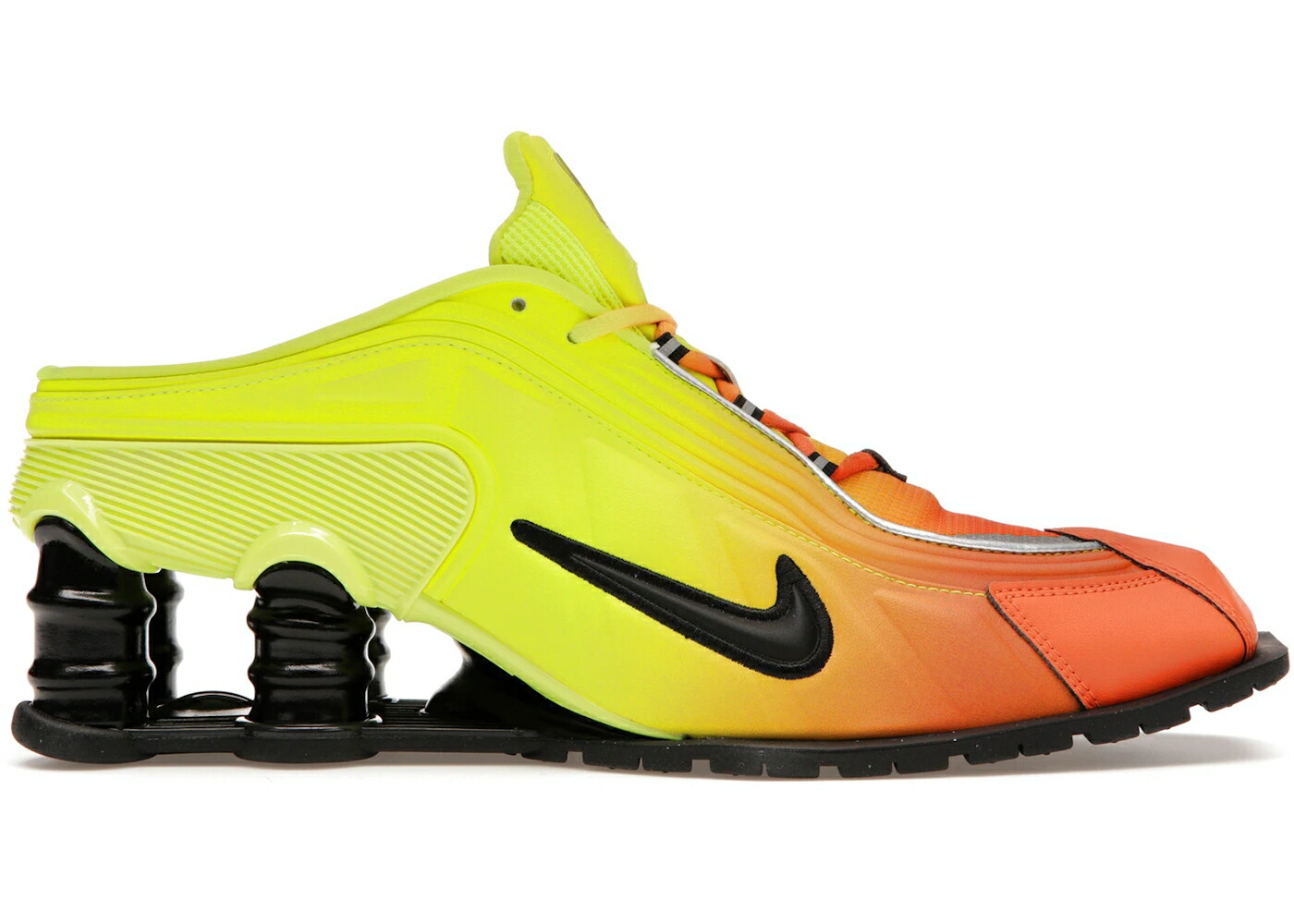 ナイキ ショックス ローズ 橙 オレンジ 黒色 ブラック スニーカー ユニセックス NIKE SHOX MR4 MULE MARTINE ROSE SAFETY ORANGE / SAFETY ORANGE BLACK METALLIC メンズ