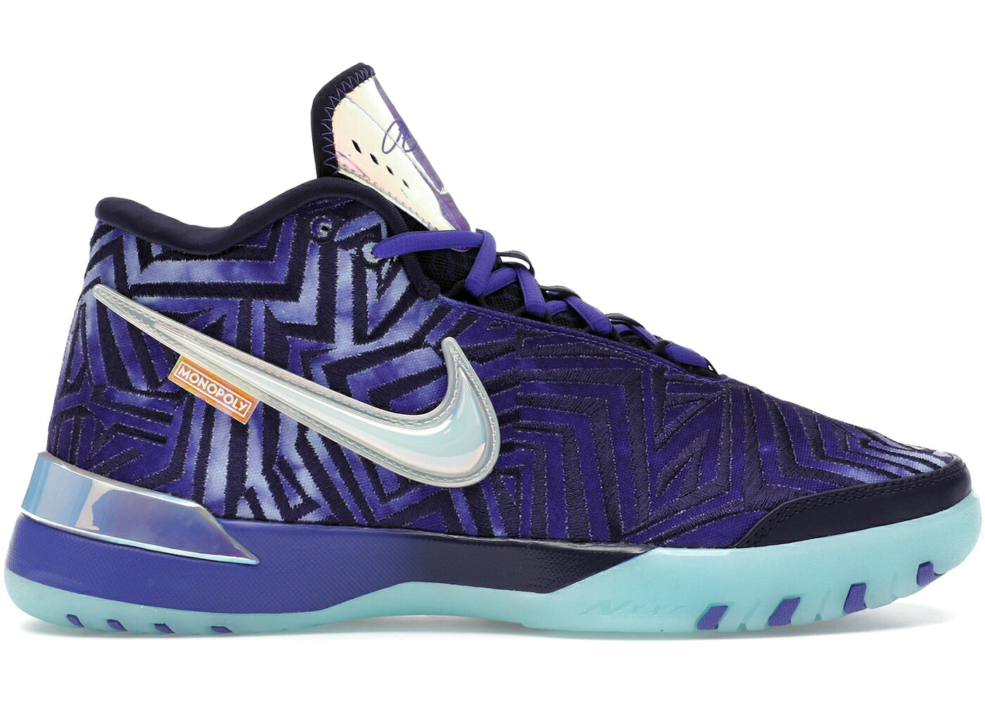 ナイキ ズーム レブロン 紫 バイオレット 白色 ホワイト スニーカー メンズ NIKE ZOOM LEBRON NXXT GENISUS MONOPOLY PERSIAN VIOLET (TRANSLUCENT OUTSOLE) / PERSIAN VIOLET WHITE IMPERIAL