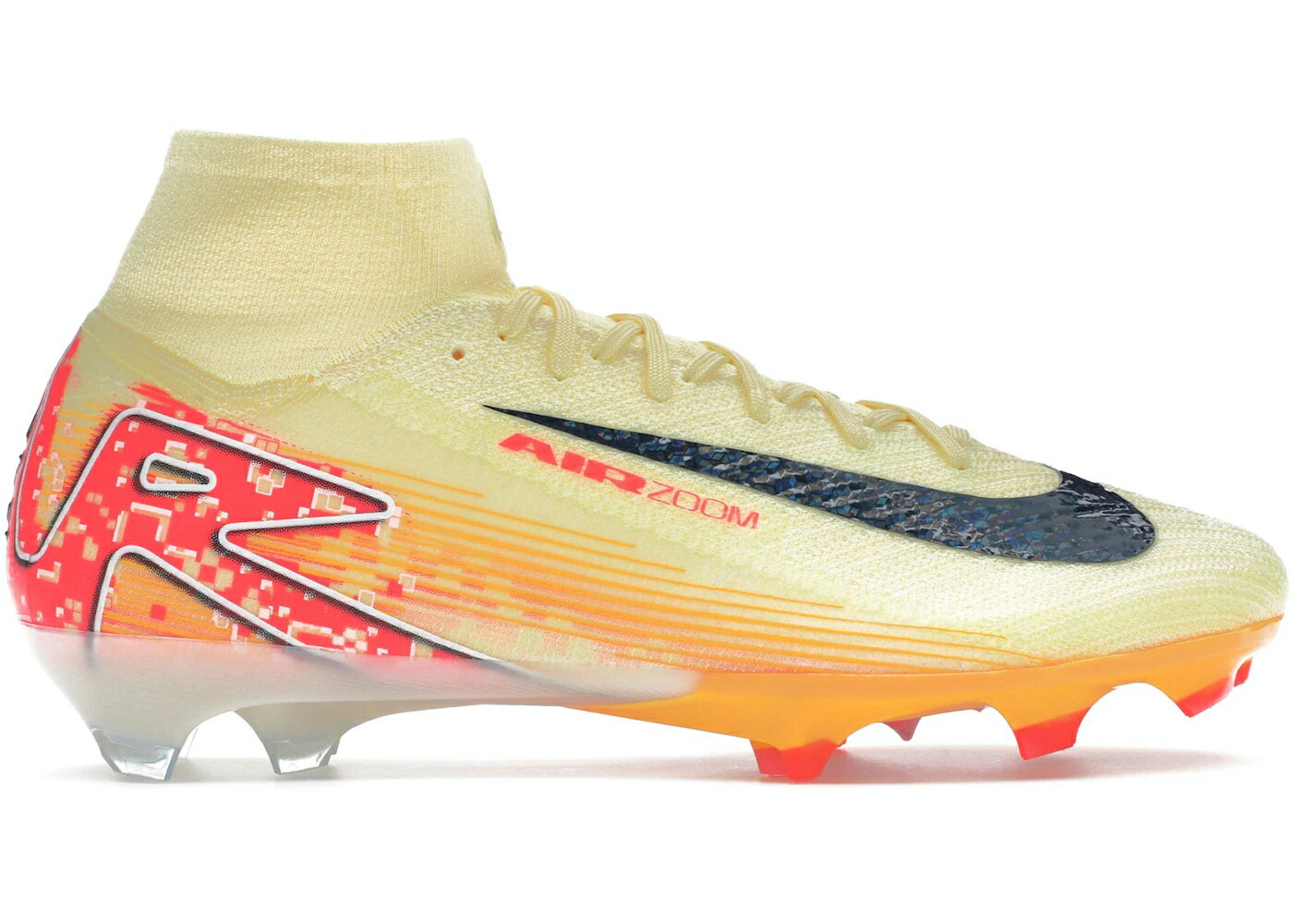 ナイキ ズーム エリート レーザー 橙 オレンジ 紺色 ネイビー スニーカー メンズ NIKE ZOOM MERCURIAL SUPERFLY 10 ELITE FG KYLIAN MBAPP PACK / LIGHT LASER ORANGE ARMORY NAVY