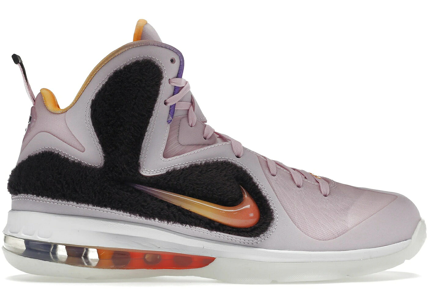 ナイキ レブロン 天使の都市 サクラ色 スニーカー メンズ NIKE LEBRON 9 KING OF 天使の都市 (2022) / REGAL PINK MULTI COLOR VELVET
