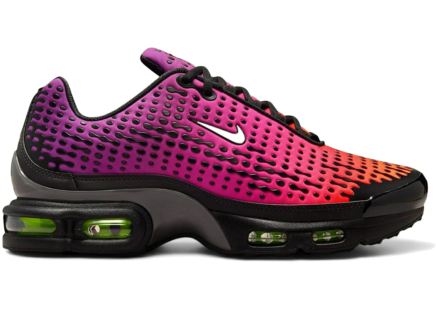 ナイキ マックス 橙 オレンジ色 黒いこと 黒いこと エアマックスプラス スニーカー メンズ NIKE AIR MAX PLUS 7 DUSK / TOTAL ORANGE VOLT BLACK CACTUS