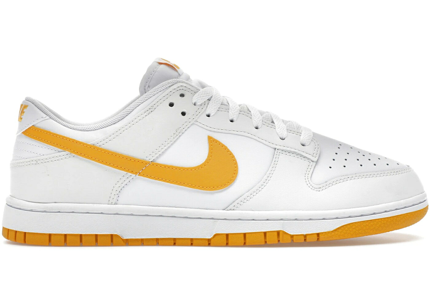 ナイキ ダンク 白色 ホワイト ゴールド ダンクロー スニーカー メンズ NIKE DUNK LOW WHITE UNIVERSITY GOLD / WHITE UNIVERSITY GOLD SUMMIT