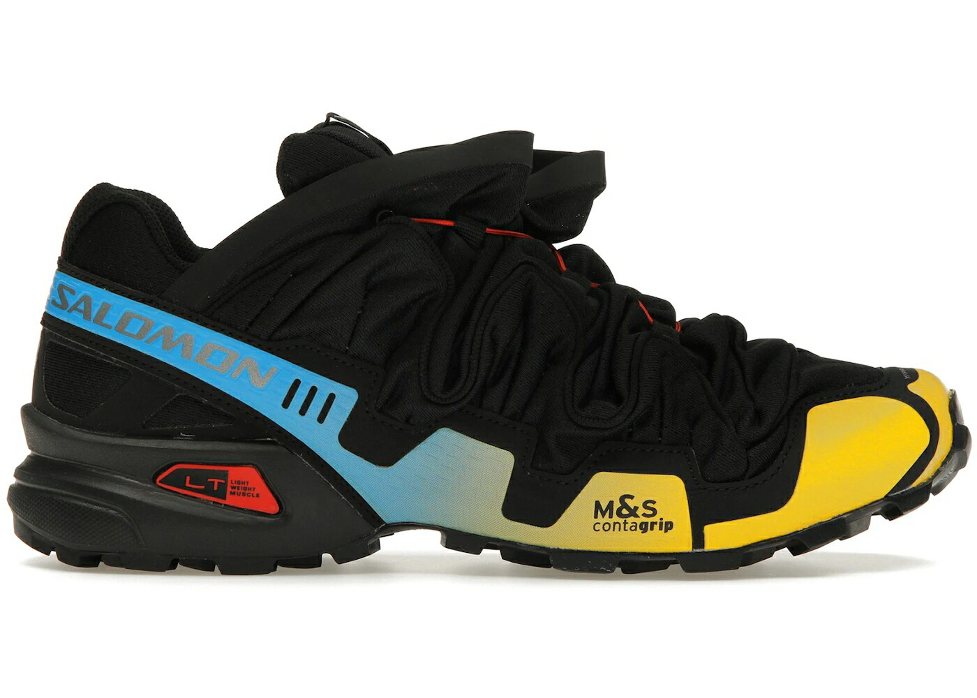 サロモン 黒色 ブラック スニーカー メンズ SALOMON SPEEDCROSS 3 Y/PROJECT BLACK /