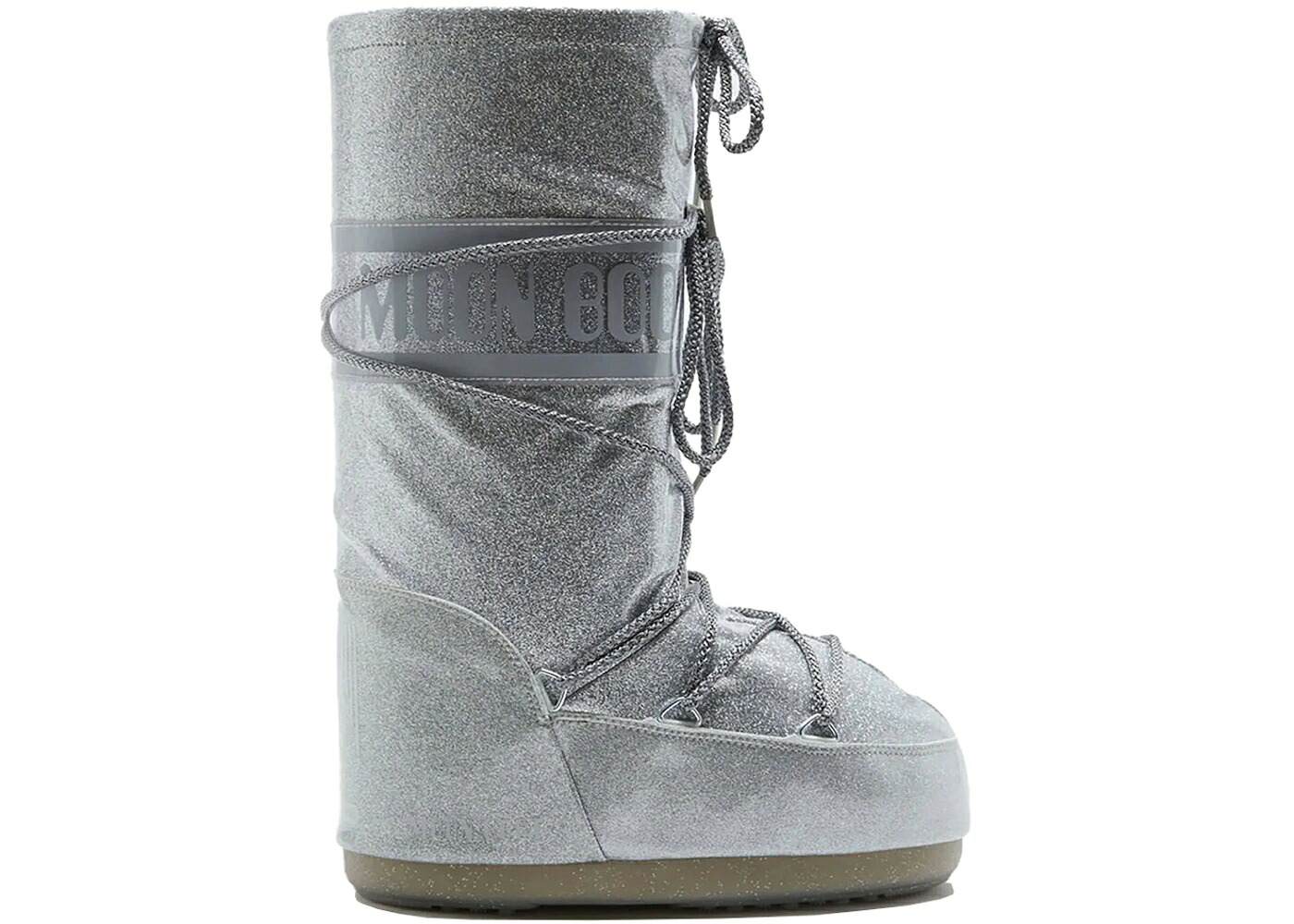 お月さまブーツ ブーツ アイコン しろがね色 しろがね色 スニーカー ユニ一発やる MOON BOOT MOON BOOT ICON GLITTER SILVER / メンズ