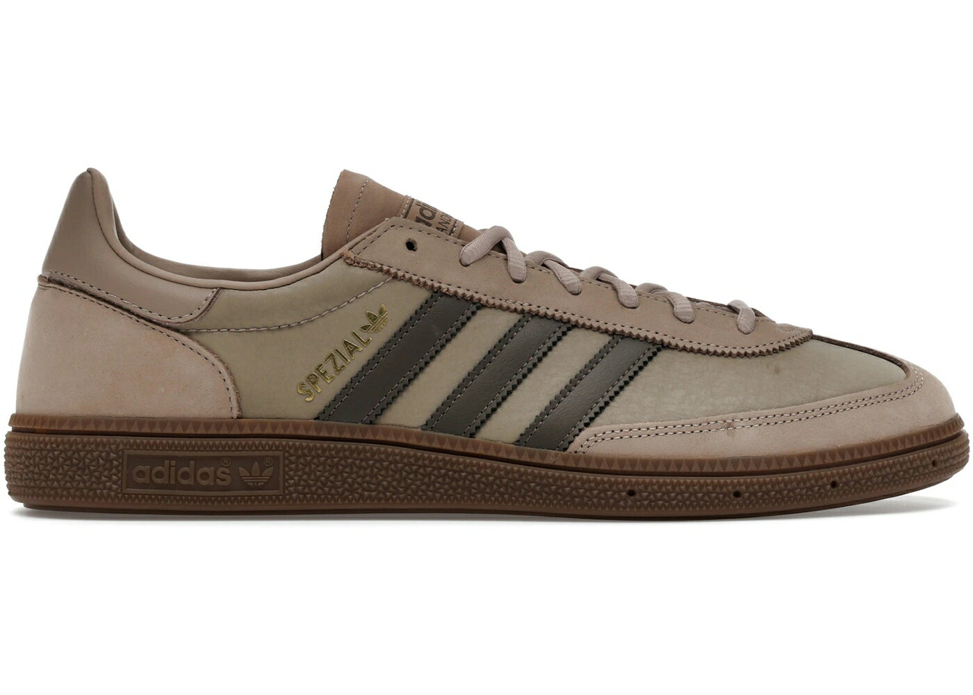 アディダス ハンドボール スペシアル カーキ カーゴ 茶色 ブラウン スニーカー メンズ ADIDAS HANDBALL SPEZIAL TRACE KHAKI CARGO BROWN / TRACE KHAKI CARGO BROWN GUM