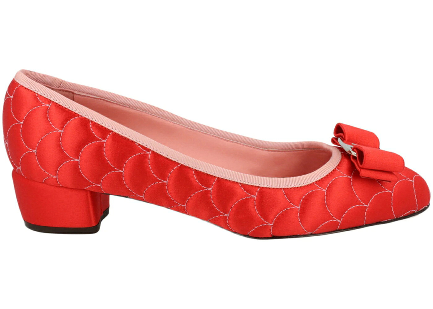 繻子 橙 オレンジ色 WOMEN\u0027S スニーカー レディース FERRAGAMO VARA BOW SATIN PUMPS ORANGE (WOMEN\u0027S) /