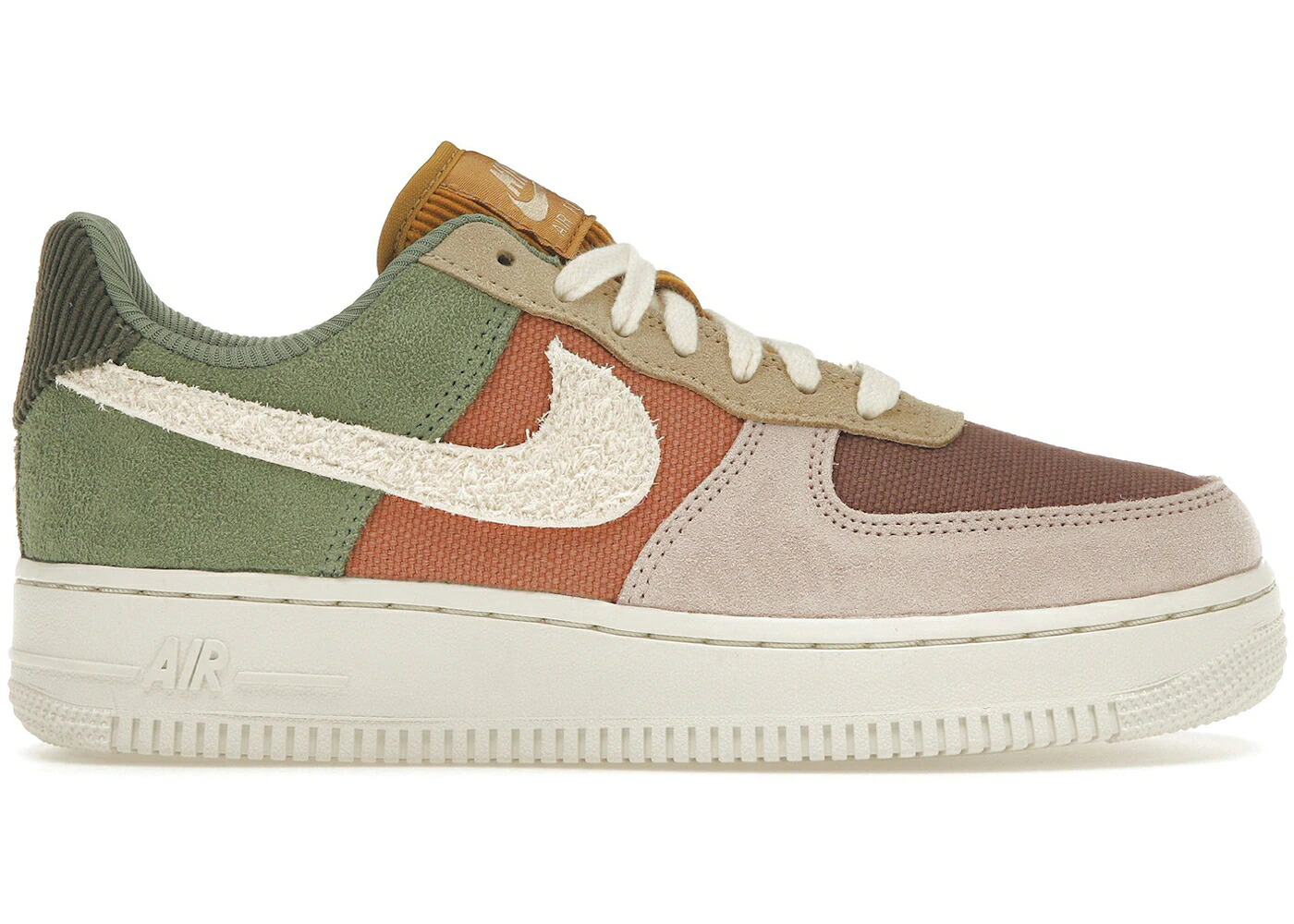 ナイキ 緑 緑であること 空軍 \u002707 WOMEN\u0027S スニーカー レディース NIKE AIR FORCE 1 LOW LX OIL GREEN TERRA BLUSH (WOMEN\u0027S) / OIL GREEN TERRA BLUSH SESAME