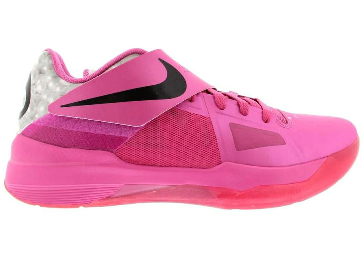 ナイキ パール 黒いこと 黒いこと スニーカー メンズ NIKE KD 4 AUNT PEARL (2012) / PINKFIRE II BLACK METALLIC