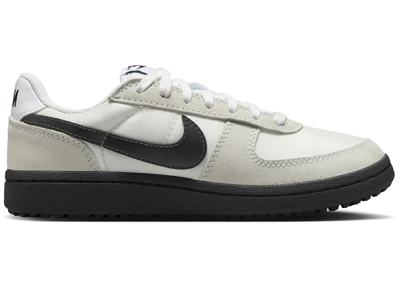 ナイキ フィールド ジェネラル 白色 ホワイト 黒色 ブラック ジュニア キッズ NIKE FIELD GENERAL WHITE SAIL BLACK (GS) / WHITE SAIL BLACK ベビー マタニティ スニーカー|スニケス