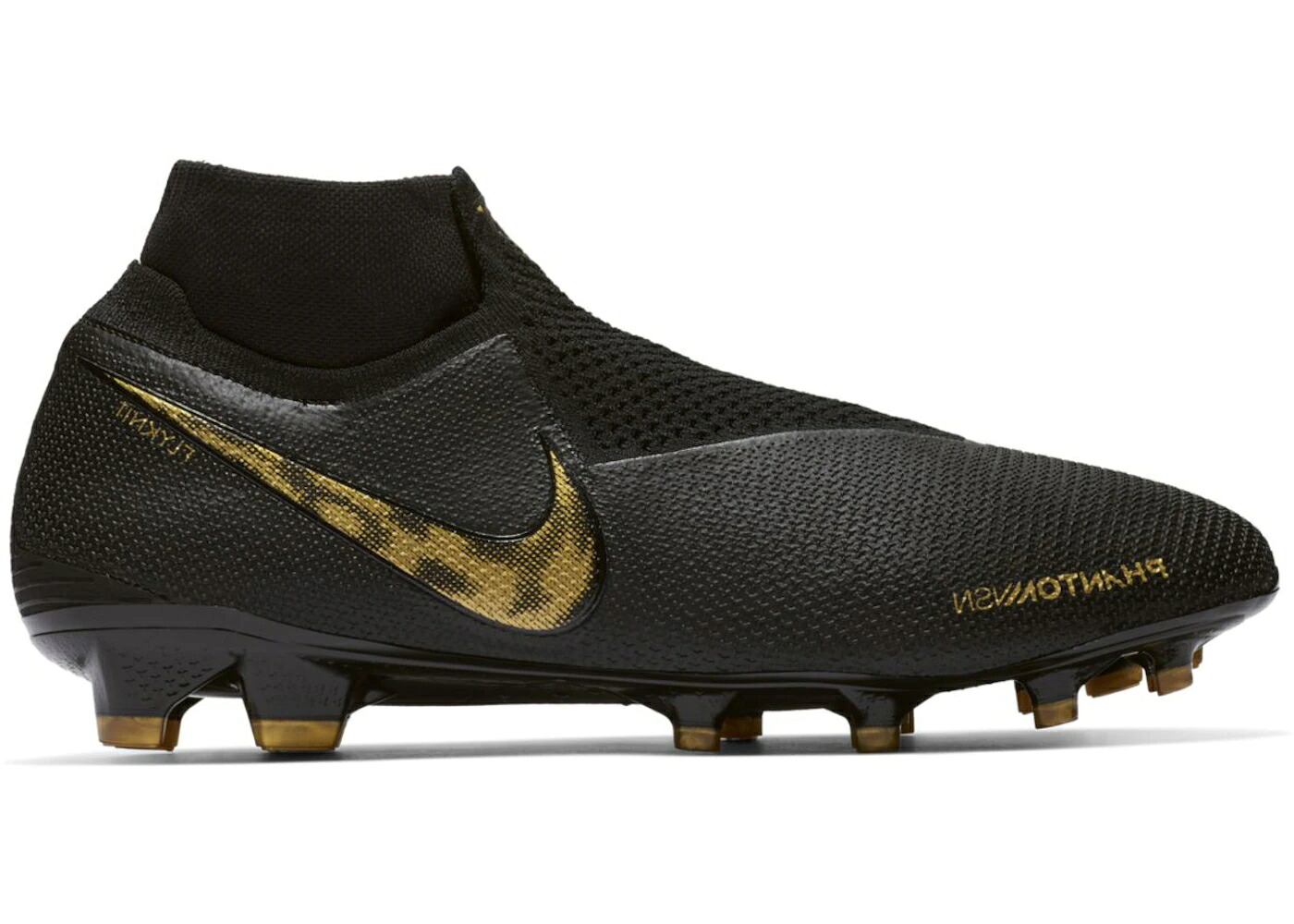 ナイキ エリート 黒いこと 黒いこと ゴールド スニーカー メンズ NIKE PHANTOM VISION ELITE DF FG BLACK METALLIC VIVID GOLD / BLACK METALLIC VIVID GOLD 靴-メンズ靴-スニーカー