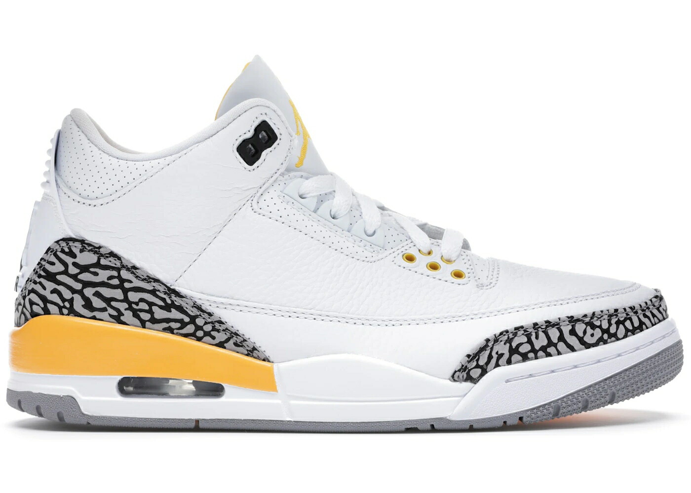 ナイキ ジョーダン レーザー 橙 オレンジ 白色 ホワイト 灰色 シメント グレー WOMEN'S スニーカー レディース JORDAN 3 RETRO LASER ORANGE (WOMEN'S) / WHITE LASER ORANGE CEMENT GREY|スニケス