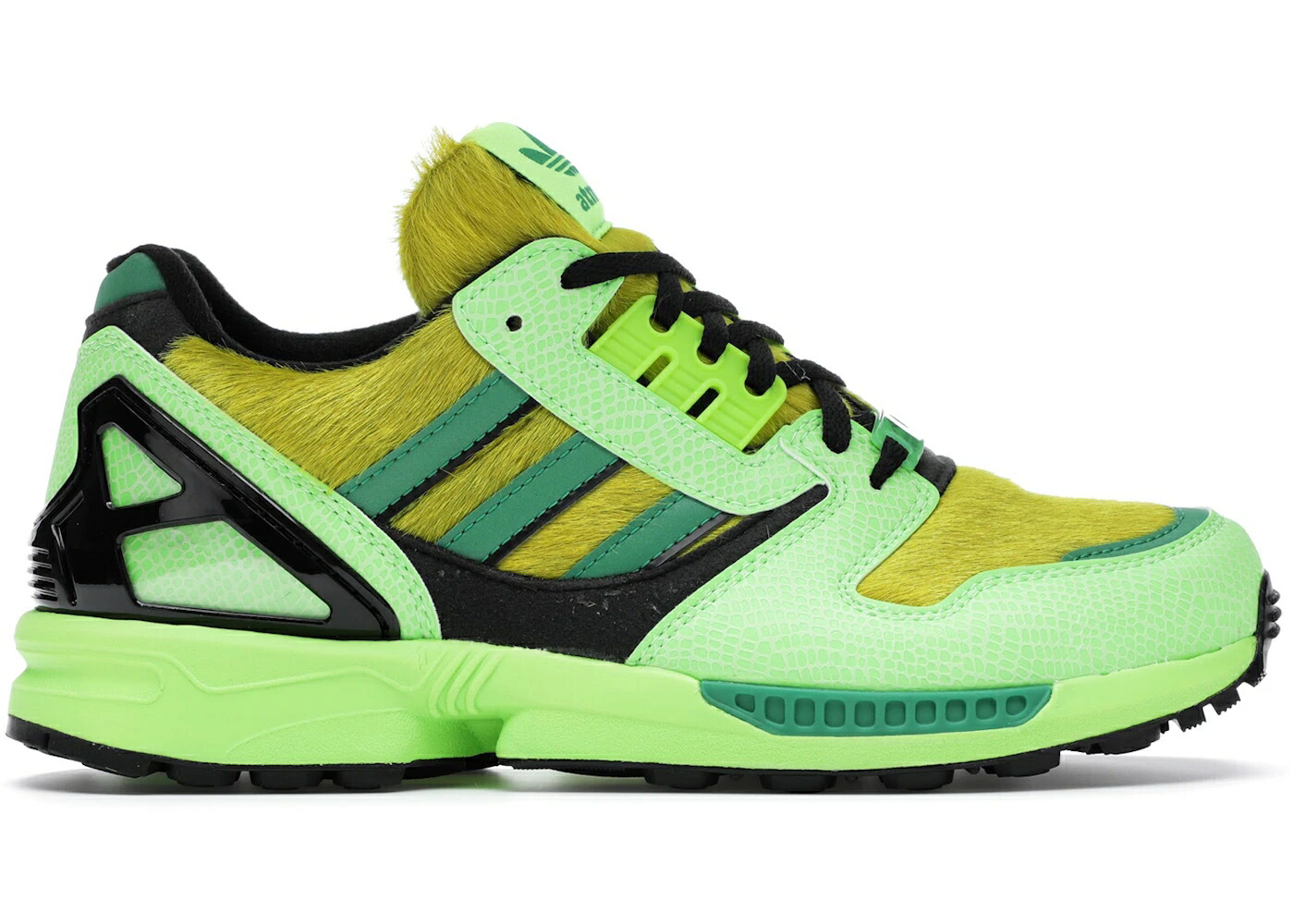 アディダス 緑 緑であること ゴールド スニーカー メンズ ADIDAS ZX 8000 ATMOS G-SNK 3 / GREEN GOLD GREEN