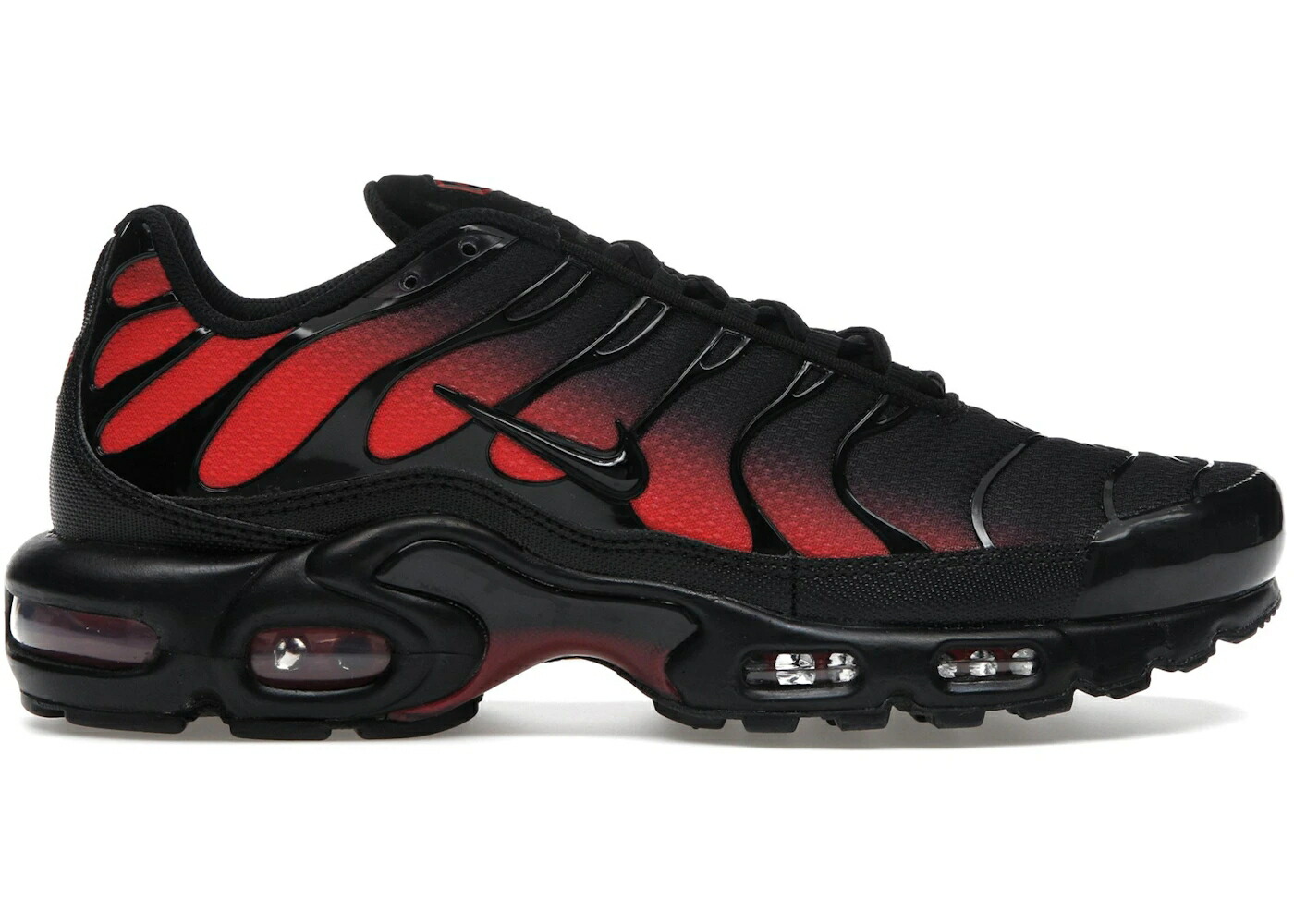 ナイキ マックス 黒いこと 黒いこと 赤 赤いこと クリムゾン エアマックスプラス スニーカー メンズ NIKE AIR MAX PLUS BLACK NOBLE RED / BLACK LIGHT CRIMSON NOBLE RED スニーカー-メンズ靴-靴