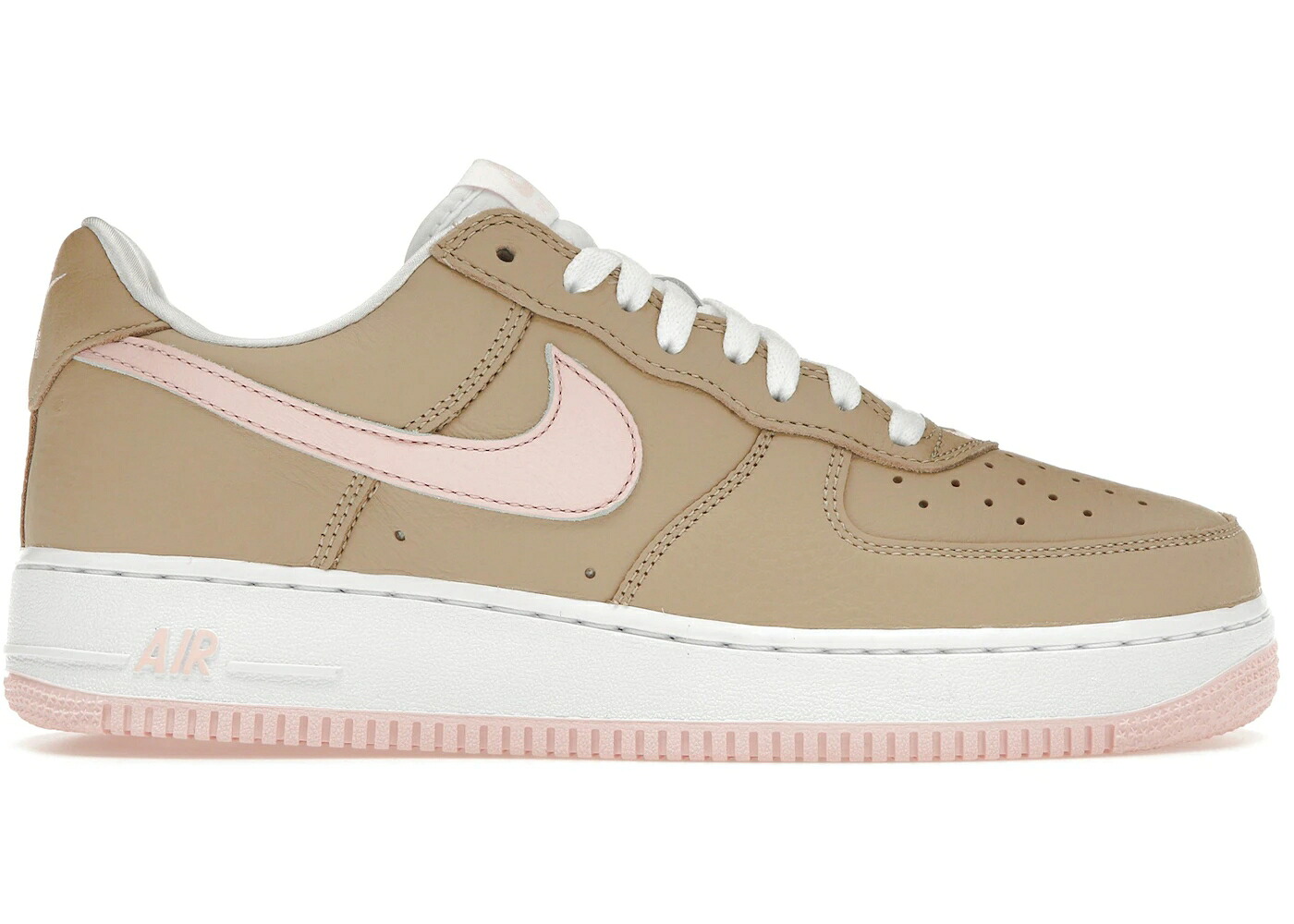 ナイキ 白いこと 白いこと 空軍 スニーカー メンズ NIKE AIR FORCE 1 LOW LINEN (2016/2024) / LINEN ATMOSPHERE TRUE WHITE