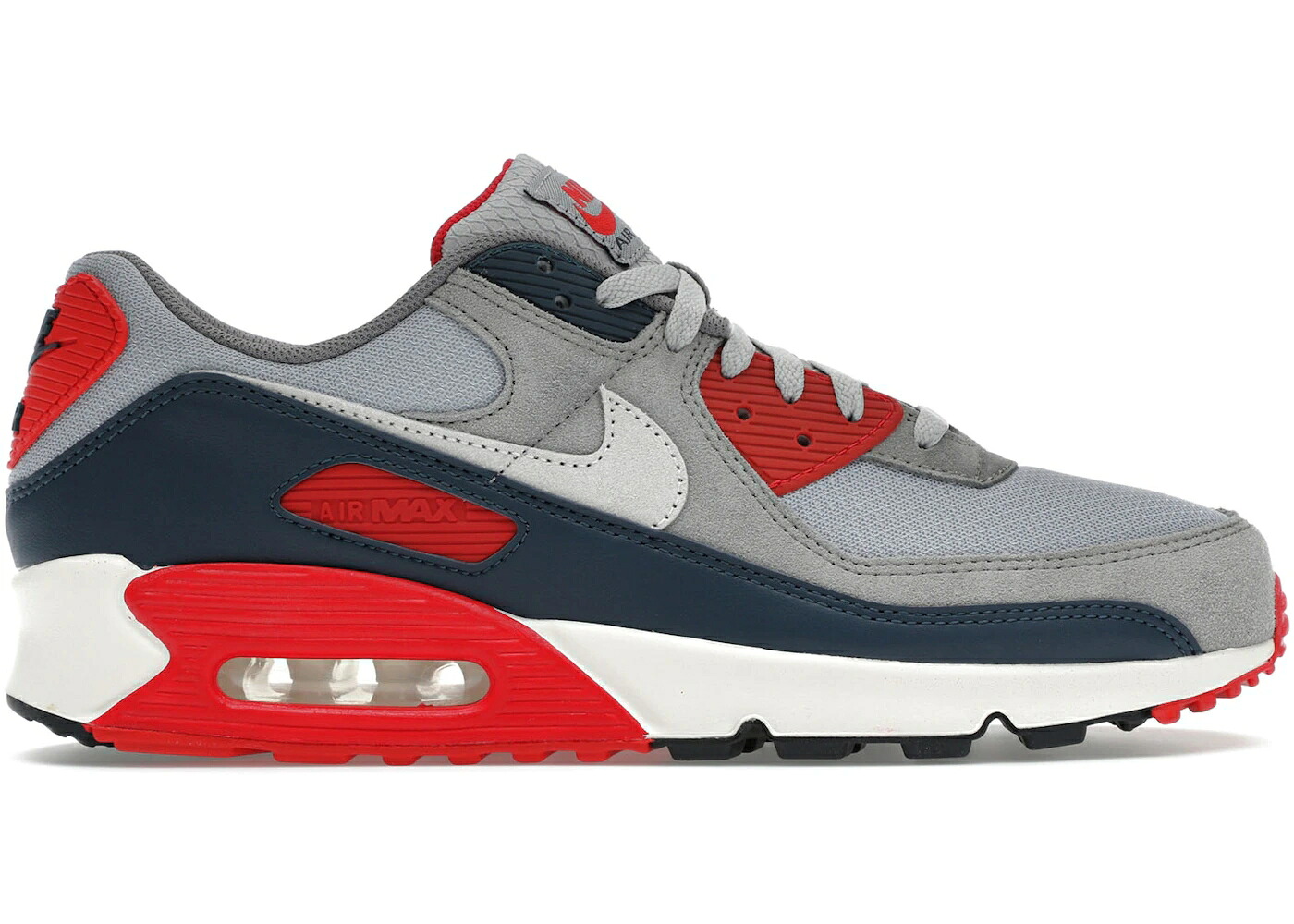 ナイキ マックス 薄墨色 薄墨色 大気圏マックス スニーカー メンズ NIKE AIR MAX 90 USA (2024) / LIGHT SMOKE GREY PHANTOM ARMORY