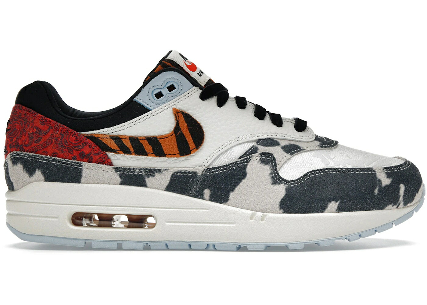 ナイキ マックス 黒色 ブラック 青色 ブルー エアマックス 87 WOMEN スニーカー レディース NIKE AIR MAX 1 GREAT INDOORS (WOMEN) / SAIL BLACK CELESTINE BLUE
