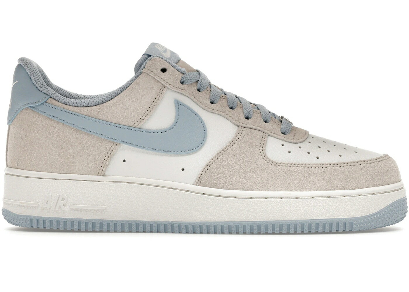 ナイキ 青色 ブルー 白色 ホワイト エアフォース '07 スニーカー メンズ NIKE AIR FORCE 1 LOW LV8 LIGHT BONE ARMORY BLUE / LIGHT BONE SUMMIT WHITE LIGHT