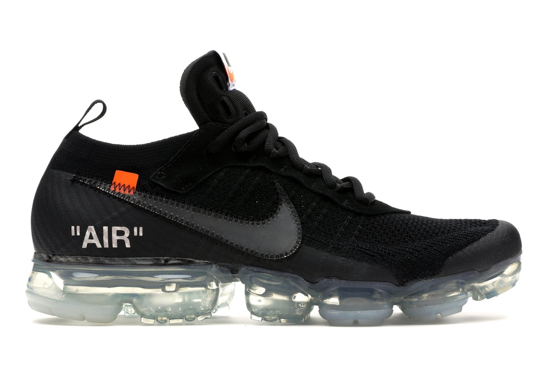 off white vapormaxes black