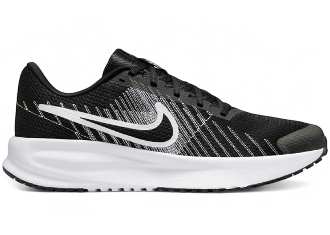 ナイキ ラン 黒色 ブラック 白色 ホワイト スニーカー メンズ NIKE RUN DEFY BLACK WHITE / BLACK WHITE