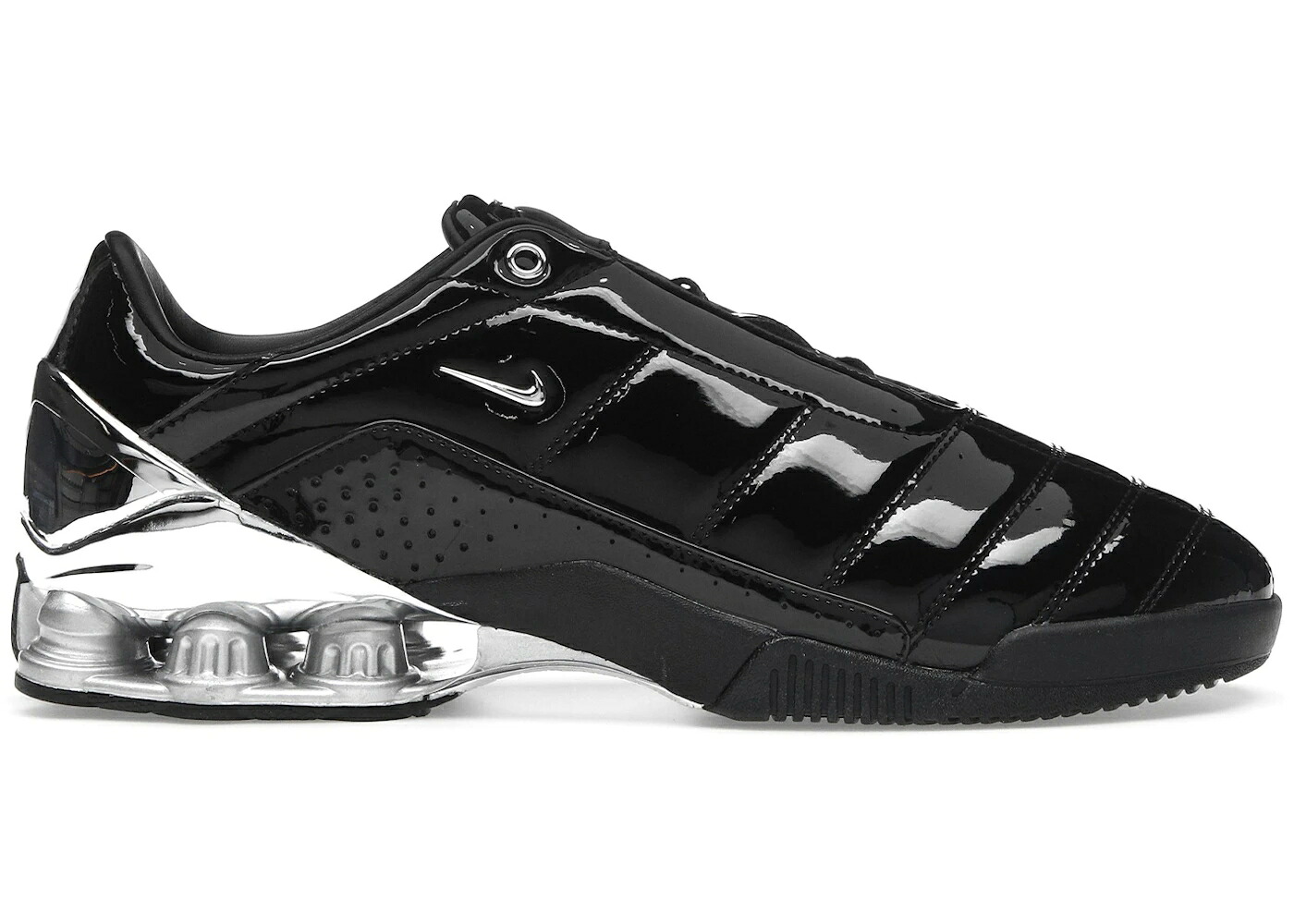 ナイキ ショックス 黒色 ブラック 銀色 シルバー WOMEN'S スニーカー レディース NIKE TOTAL 90 SECUTOR SHOX MAGIA MAHA AMSTERDAM BLACK SILVER (WOMEN'S) / BLACK METALLIC SILVER BLACK｜スニケス