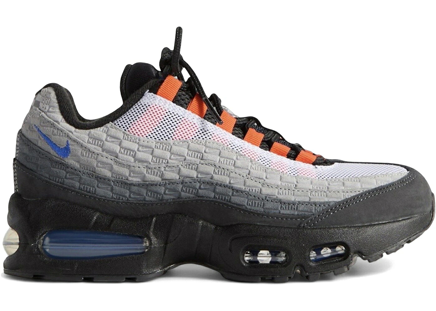 ナイキ マックス ニックス 薄墨色 薄墨色 冷やりとした 大気圏マックス お坊っちゃん キッズ NIKE AIR MAX 95 KITH KNICKS (GS) / ANTHRACITE DARK GREY COOL GREY もの言う花 マタニティ スニーカー