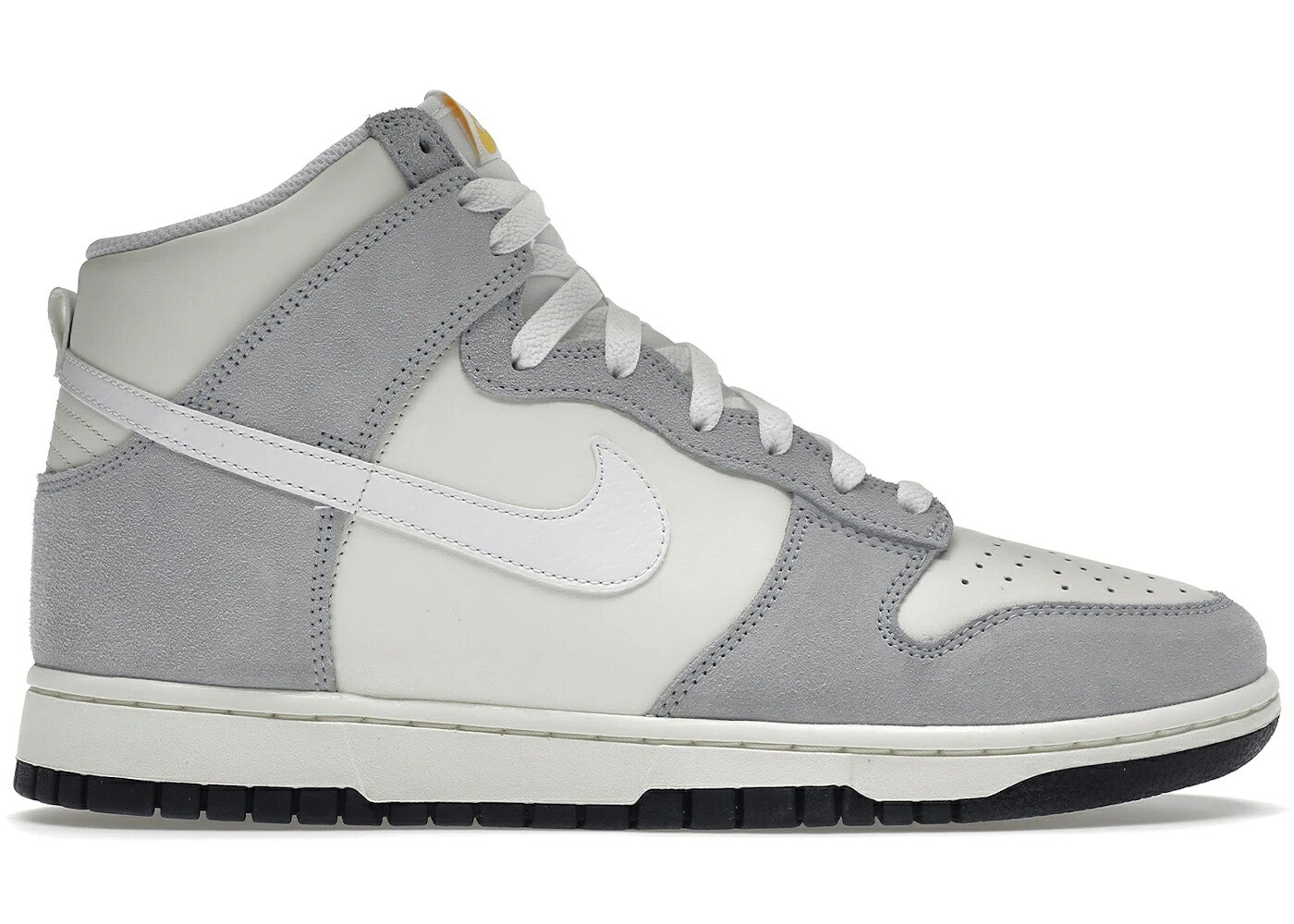 ナイキ ダンク ハイ ピュア プラチナム 黒色 ブラック 白色 ホワイト ダンクハイ スニーカー ユニセックス NIKE DUNK HIGH RETRO SAIL PURE PLATINUM BLACK WHITE / SAIL PURE PLATINUM BLACK WHITE メンズ|スニケス
