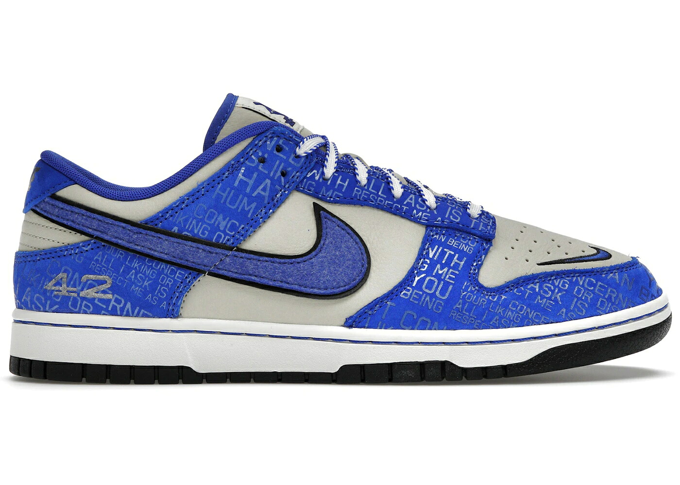 ナイキ ダンク 青碧 青色 ダンクロー スニーカー メンズ NIKE DUNK LOW JACKIE ROBINSON / RACER BLUE RACER BLUE COCONUT スニーカー-靴-メンズ靴