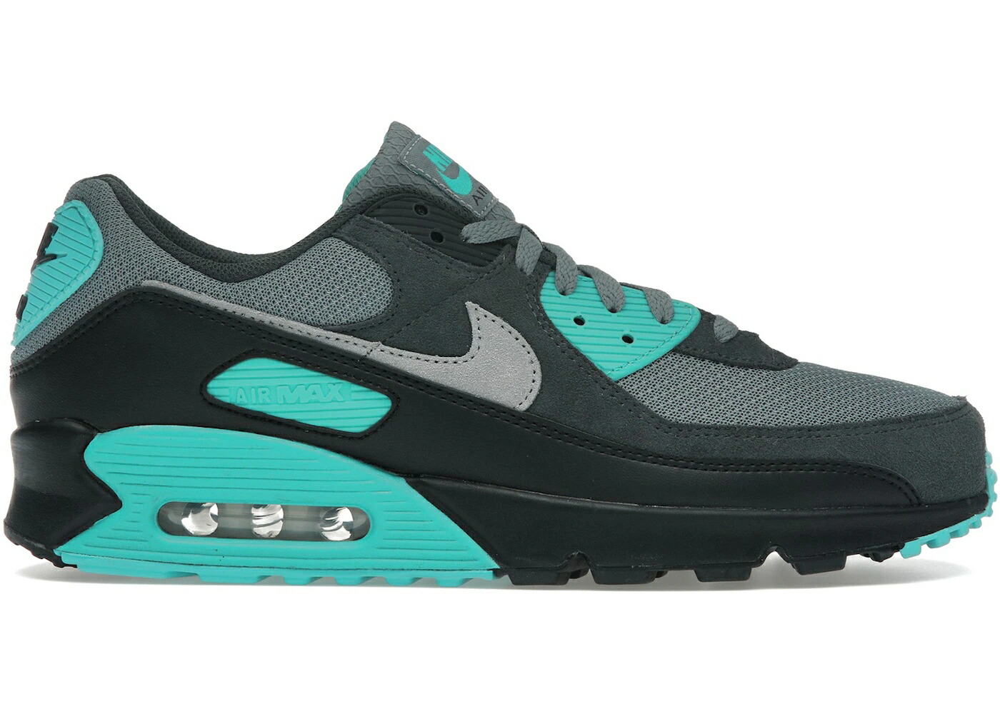 ナイキ マックス クール 灰色 グレー 黒色 ブラック エアマックス スニーカー メンズ NIKE AIR MAX 90 COOL GREY DUSTY CACTUS BLACK WOLF / COOL GREY DUSTY CACTUS BLACK