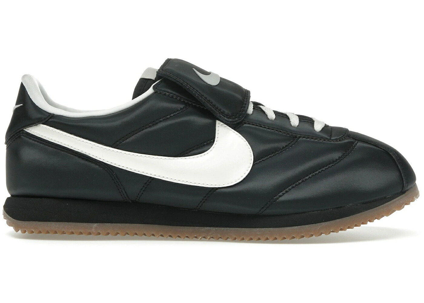 ナイキ コルテッツ ティエンポ 黒色 ブラック 白色 ホワイト 茶色 ブラウン スニーカー メンズ NIKE CORTEZ SE TIEMPO PACK BLACK / BLACK WHITE GUM BROWN