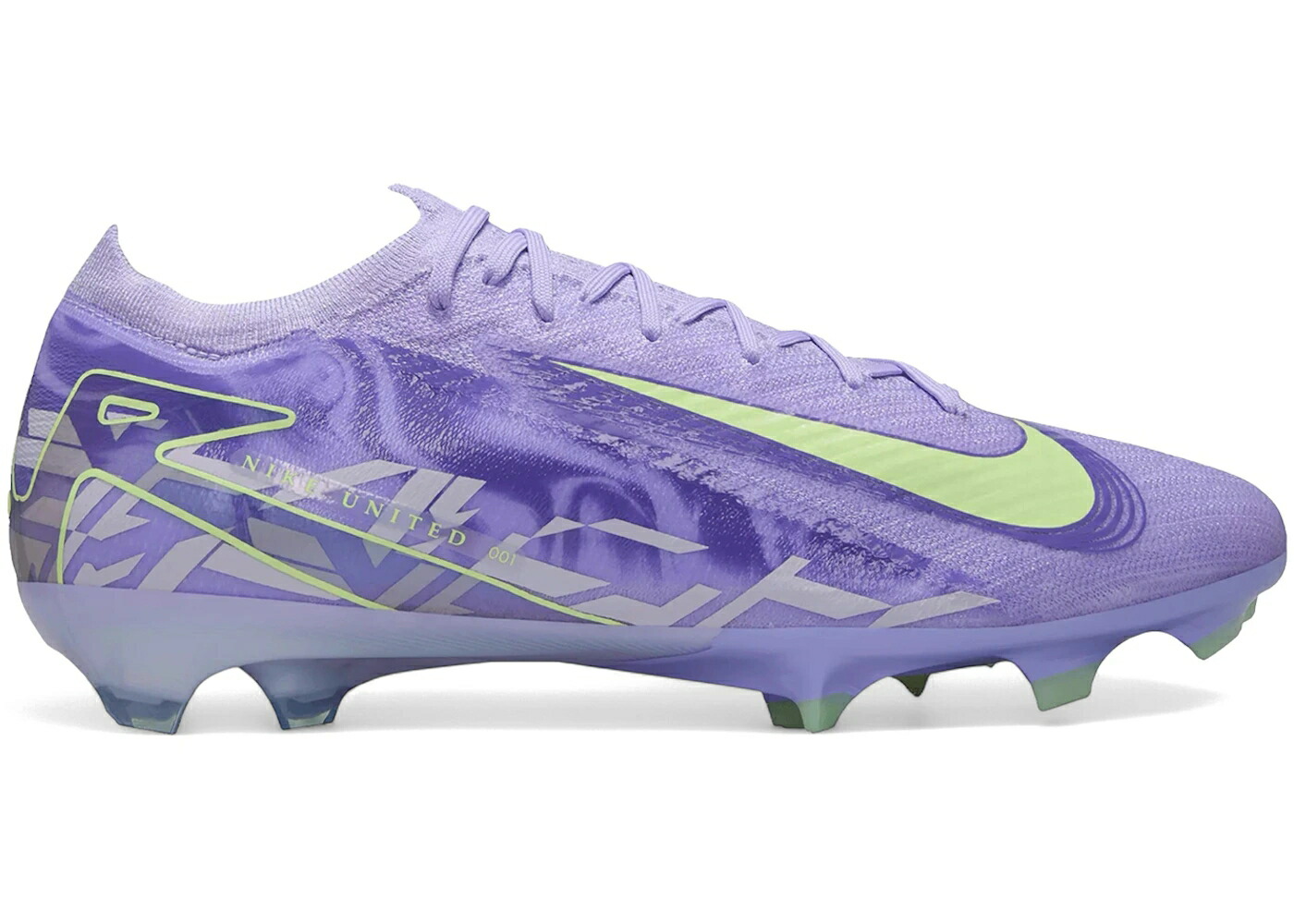 ナイキ 望遠レンズ エリート ユナイテッド 紫 パープル スニーカー メンズ NIKE ZOOM MERCURIAL VAPOR 16 ELITE FG UNITED PACK / PURPLE AGATE BARELY VOLT