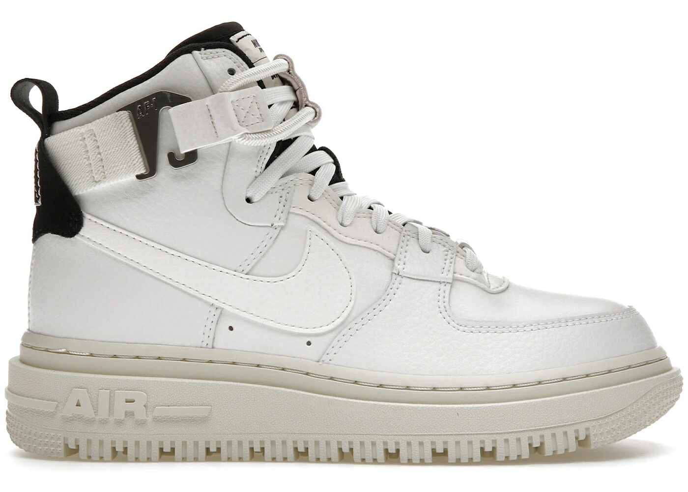 ナイキ ハイ 白色 ホワイト 黒色 ブラック エアフォース 2.0 WOMEN スニーカー レディース NIKE AIR FORCE 1 HIGH UTILITY SUMMIT WHITE (WOMEN) / SUMMIT WHITE SAIL BLACK SUMMIT