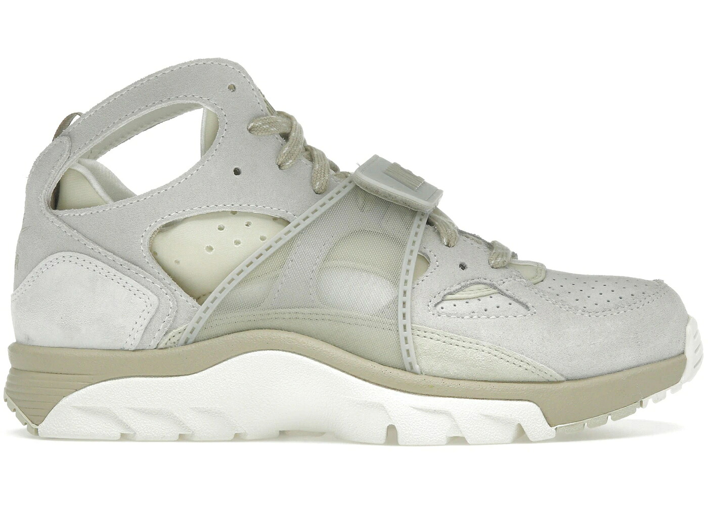 ナイキ 調教師 ハラチ カーキ エア湖調教師 スニーカー メンズ NIKE AIR TRAINER HUARACHE SAIL / SAIL LIGHT KHAKI DESERT KHAKI