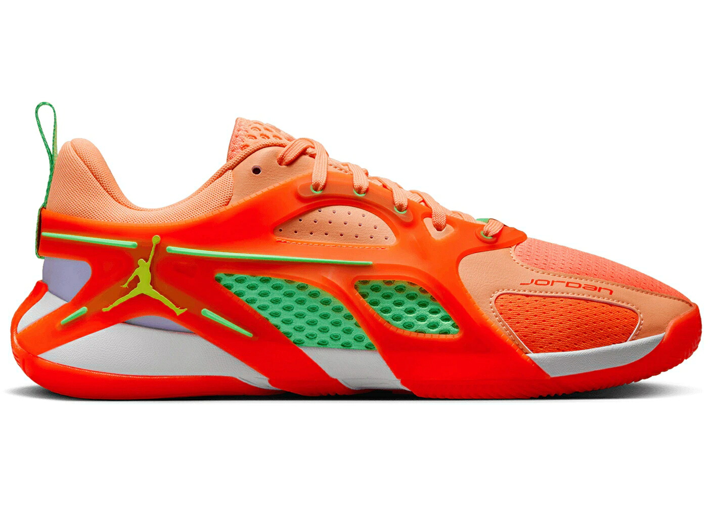 ナイキ ジョーダン ジャム 橙 オレンジ色 緑 緑であること スニーカー メンズ JORDAN HEIR PEACH JAM / ORANGE PULSE GHOST GREEN HYPER