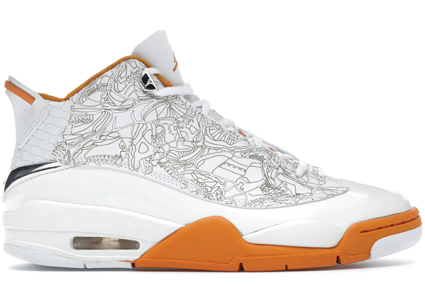 ナイキ ジョーダン 絶無 白いこと 白いこと ダブゼロ スニーカー メンズ JORDAN DUB ZERO CERAMIC / WHITE WHITE CERAMIC
