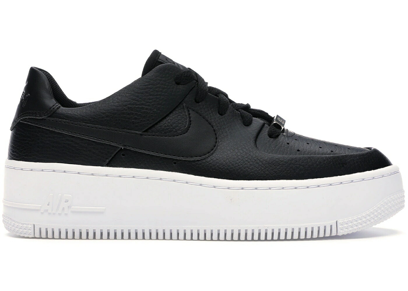 ナイキ 黒いこと 黒いこと 白いこと 白いこと 空軍 WOMEN\u0027S スニーカー レディース NIKE AIR FORCE 1 SAGE LOW BLACK WHITE (WOMEN\u0027S) / BLACK BLACK WHITE