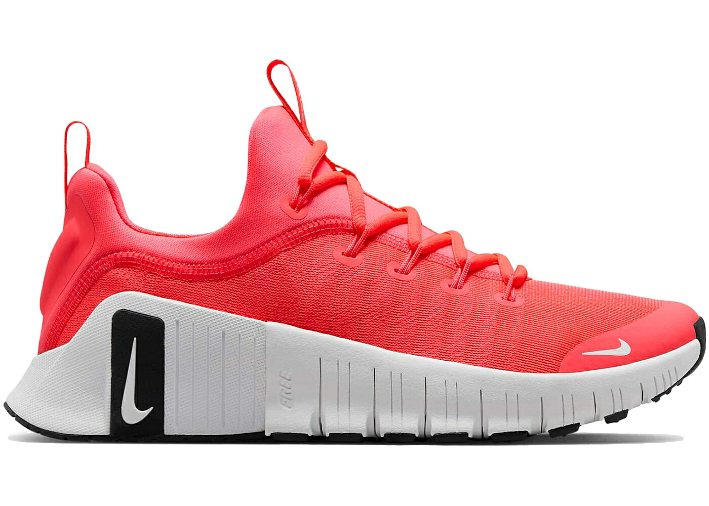 ナイキ 無償性 黒いこと 黒いこと 白いこと 白いこと WOMEN\u0027S スニーカー レディース NIKE FREE METCON 6 HOT PUNCH (WOMEN\u0027S) / HOT PUNCH BLACK WHITE