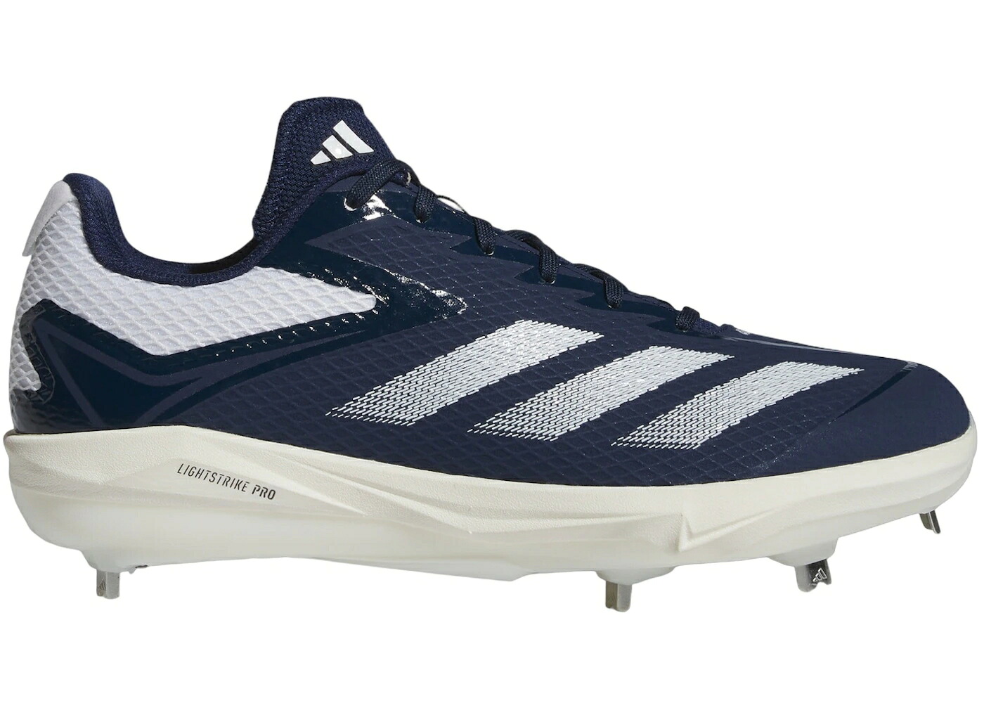 アディダス アディゼロ チーム 紺色 ネイビー 青色 ブルー 白色 ホワイト スニーカー メンズ ADIDAS ADIZERO ELECTRIC TEAM NAVY BLUE CLOUD WHITE / TEAM NAVY BLUE 2 CLOUD WHITE｜スニケス