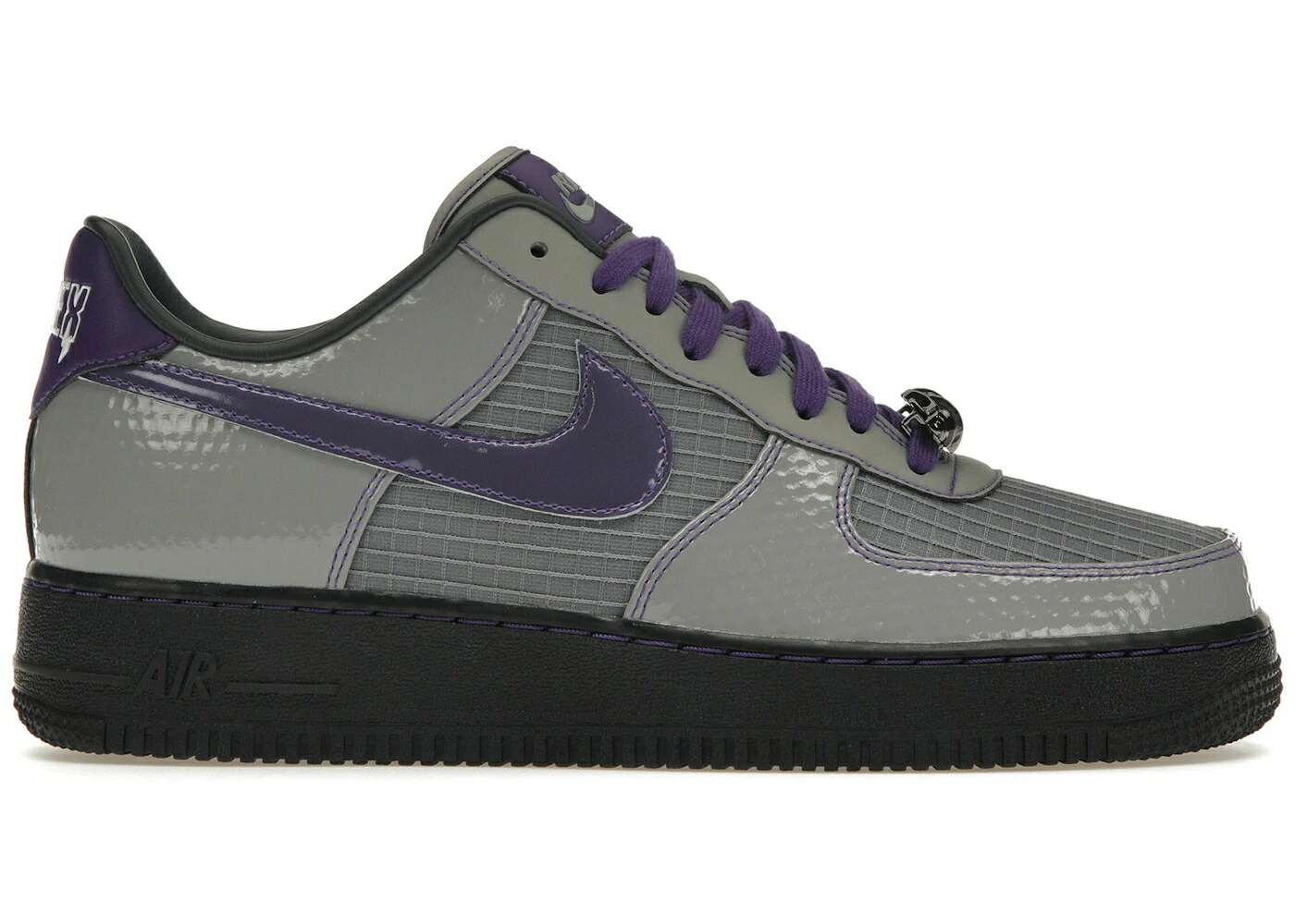 ナイキ ステルス 灰色 グレー 紫 パープル 黒色 ブラック エアフォース スニーカー メンズ NIKE AIR FORCE 1 LOW RTFKT CLONE X ROBOT (EDITION OF 979) / STEALTH GREY PURPLE BLACK